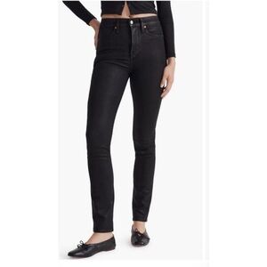Madewell Black Stovepipe High Rise Jeans | Size 27